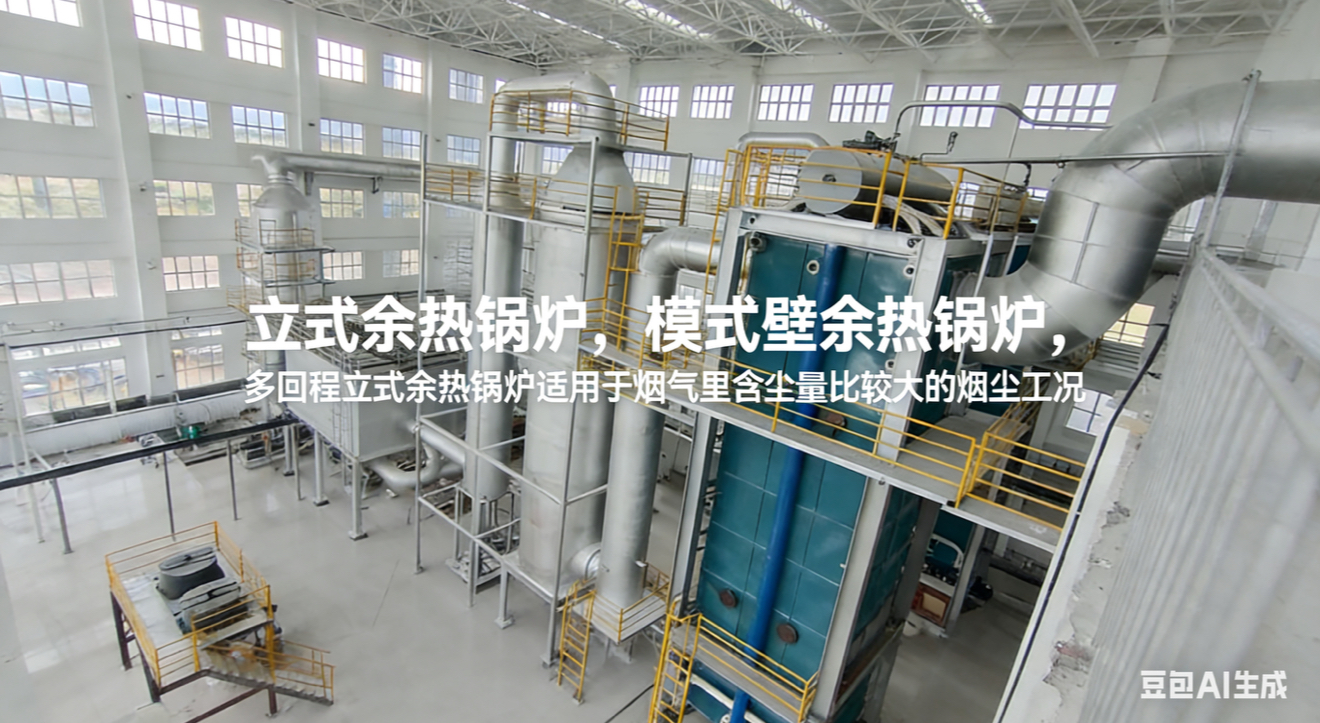 10吨立式余热锅炉